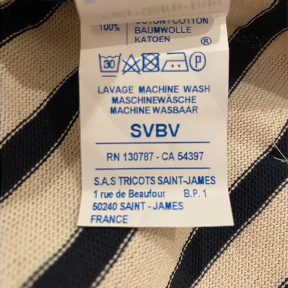 Petit Saint James breton striped dress - Picture 4 of 7